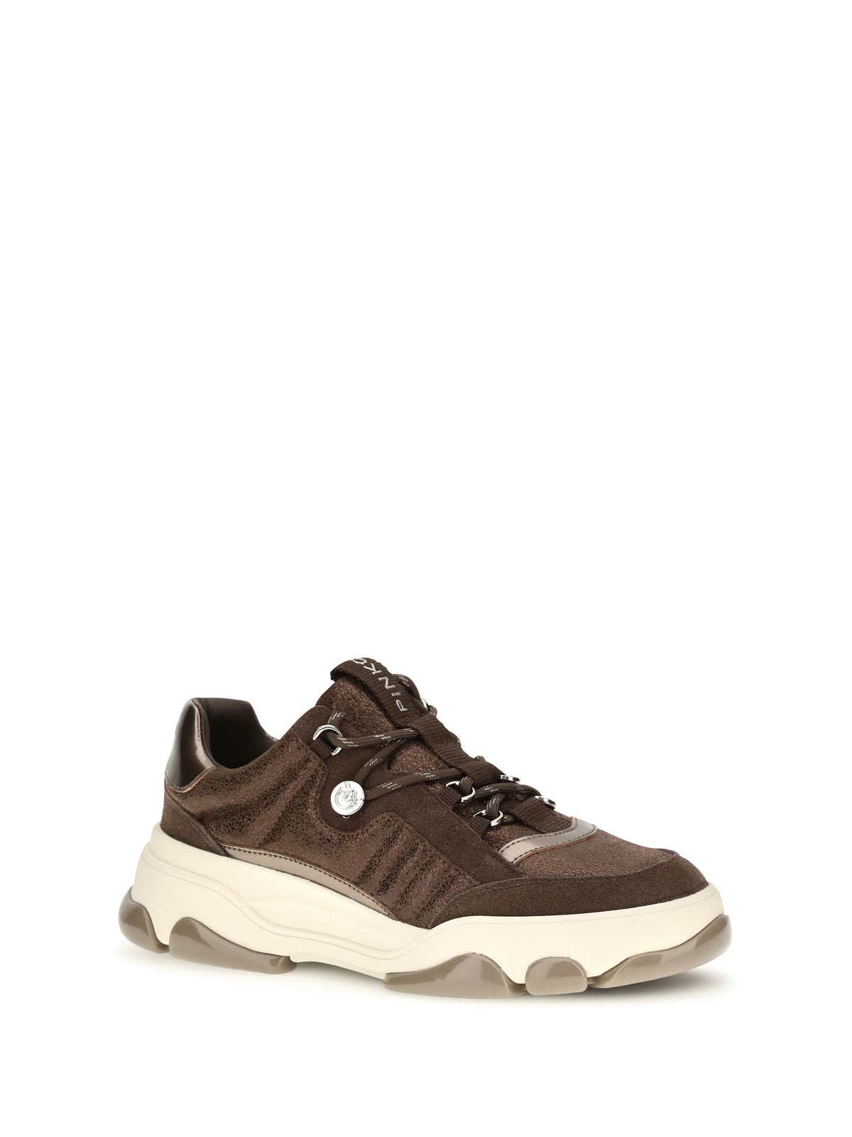 Pinko Athena suede Sneakers - Moro