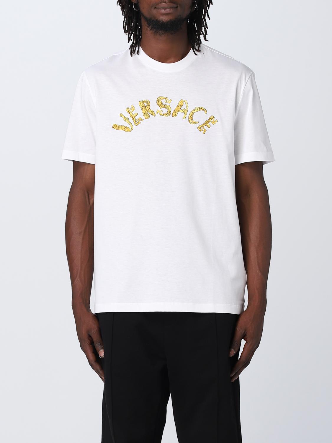 Versace T Shirt Men White