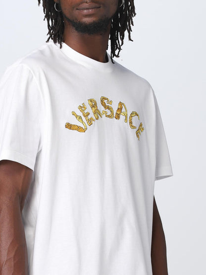 Versace T Shirt Men White