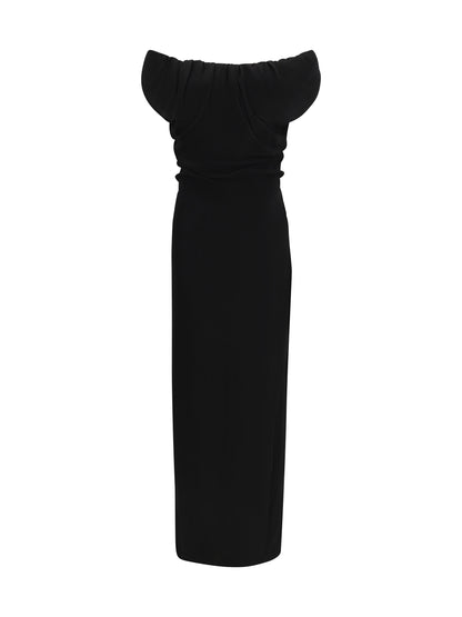 VIVIENNE WESTWOOD Ginnie Amber draped long Dress