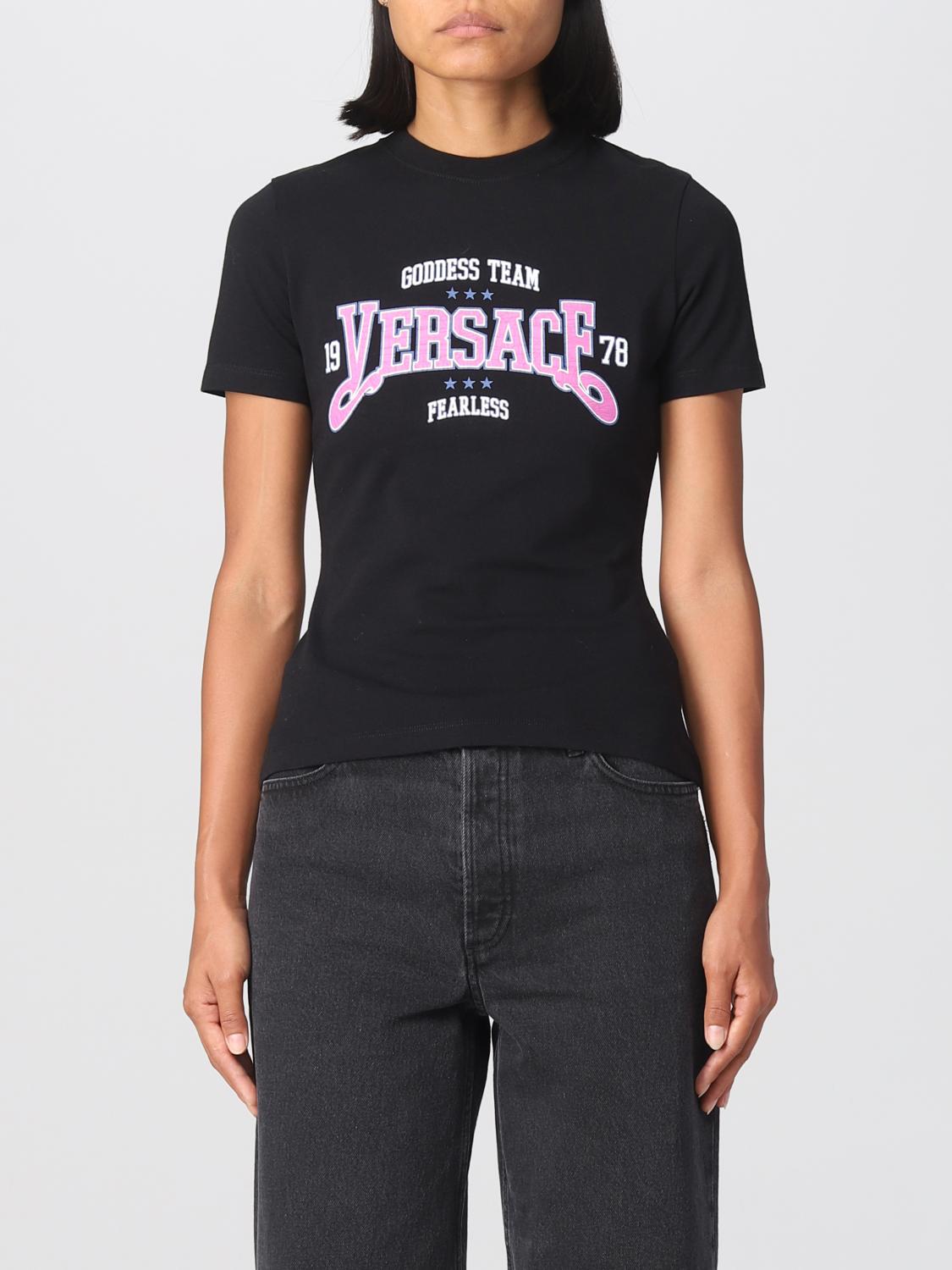Versace T Shirt Woman Black