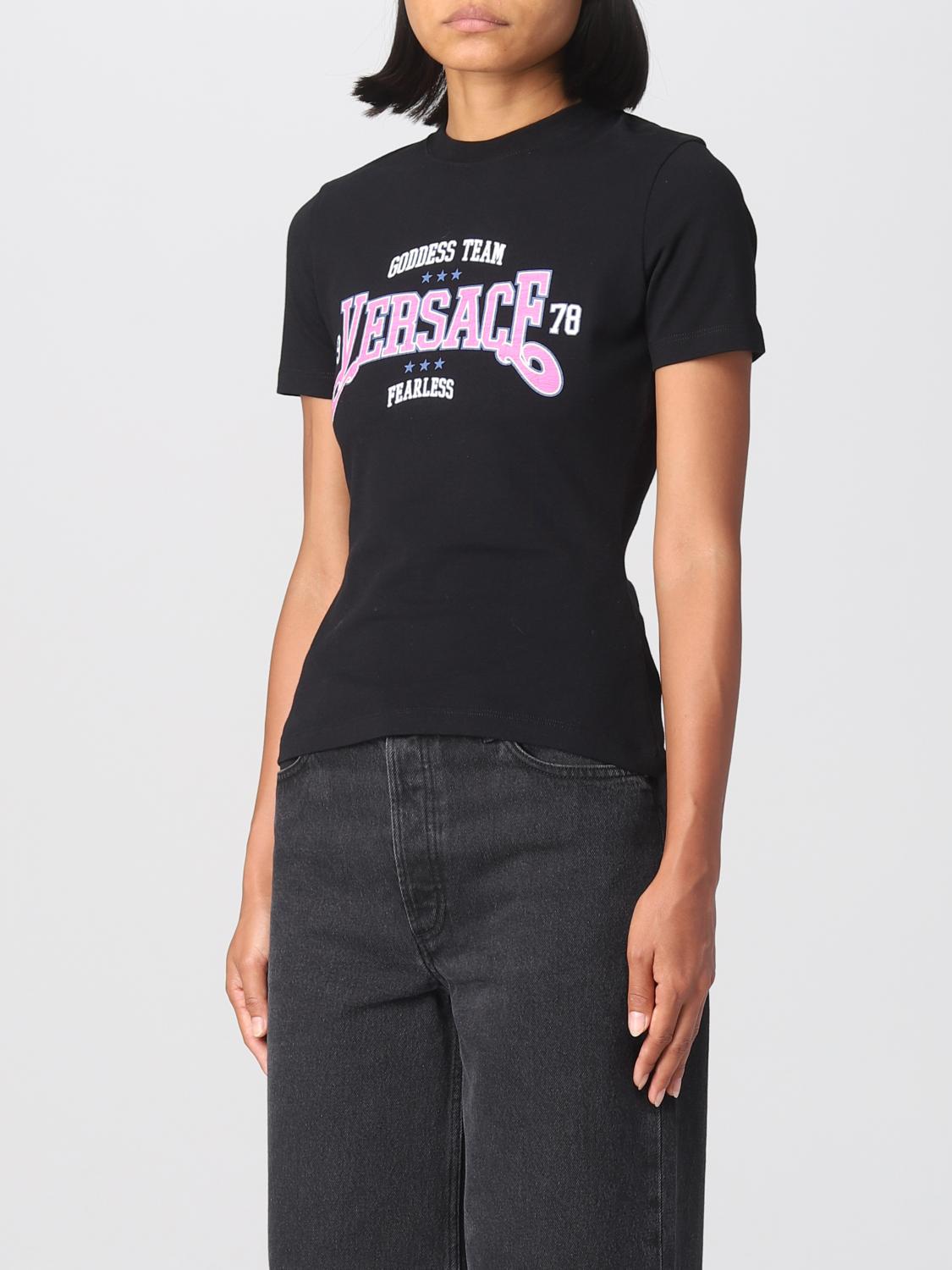 Versace T Shirt Woman Black