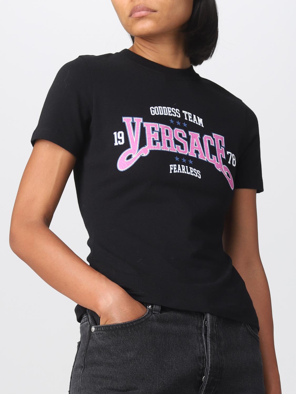 Versace T Shirt Woman Black