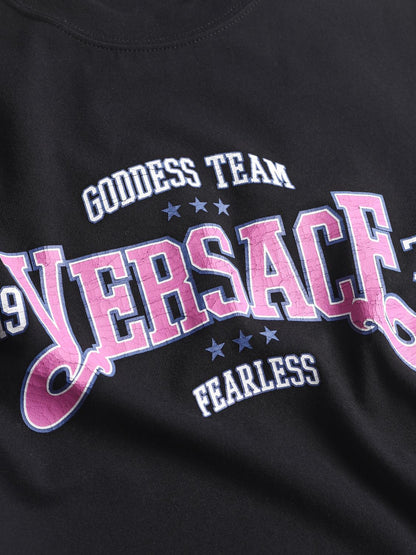 Versace T Shirt Woman Black