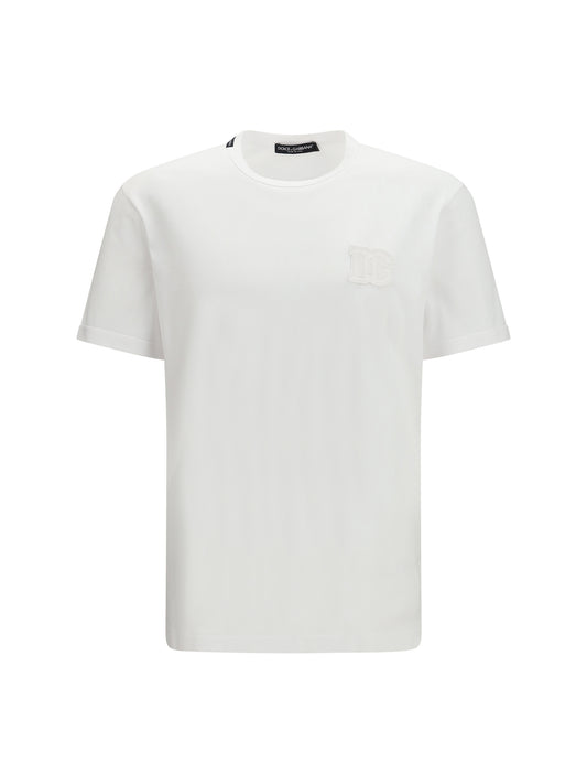 DOLCE & GABBANA Cotton T-shirt with patch