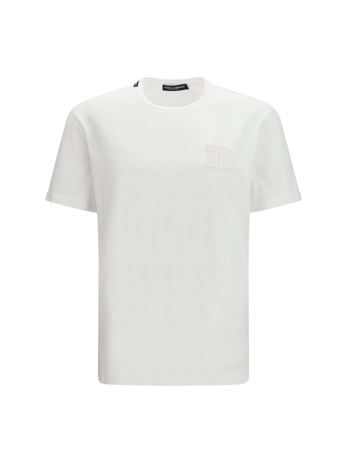 DOLCE & GABBANA Cotton T-shirt with patch