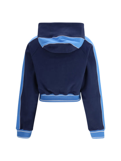 CASABLANCA Cropped Hoodie