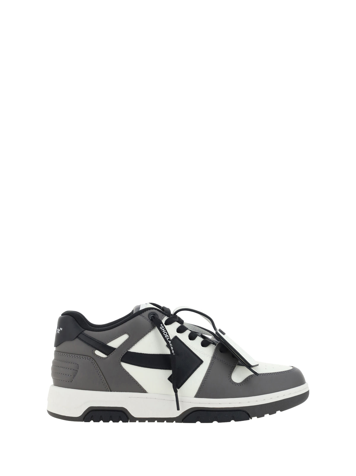 Off-White Out Of Officel leather Sneakers - Dark Grey - Black