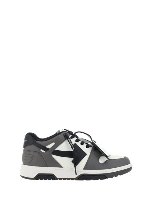 Off-White Out Of Officel leather Sneakers - Dark Grey - Black