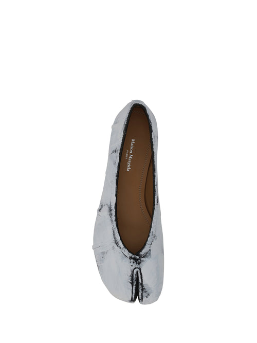Maison Margiela Tabi Ballerinas - Black/White
