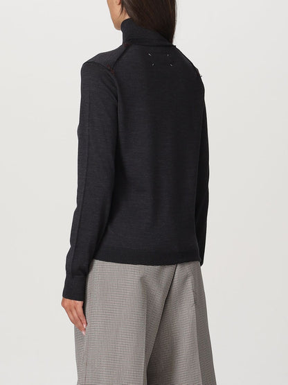 Maison Margiela Sweater Woman Black