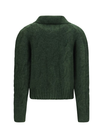 Allude Cashmere and silk Sweater with buttons - 36