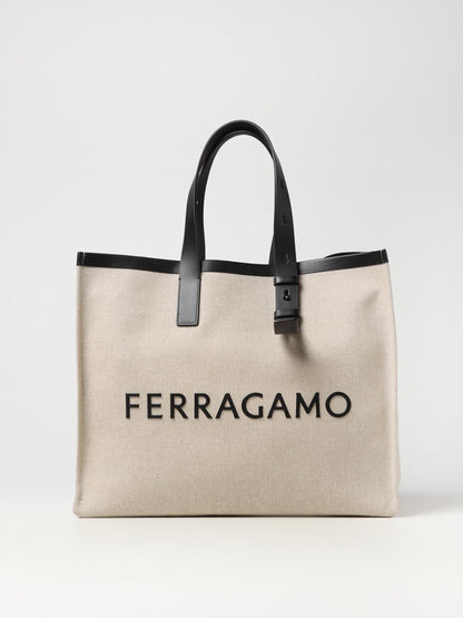 Ferragamo Bags Men Beige