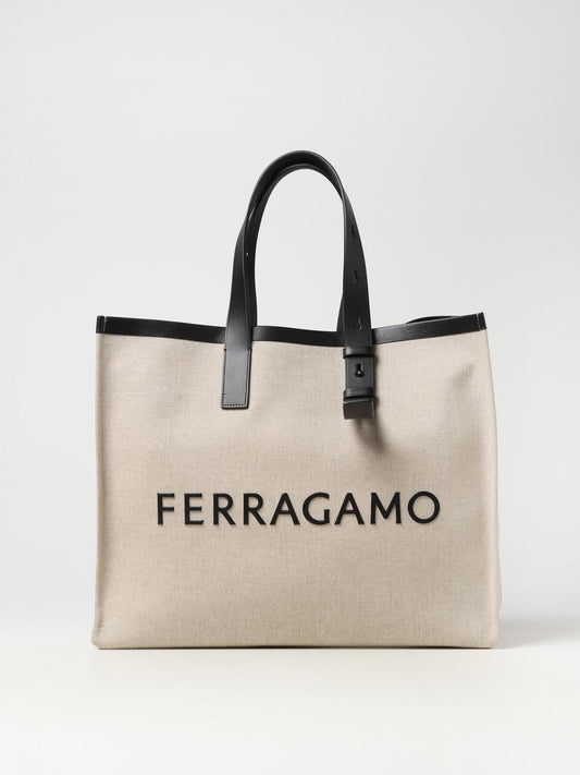 Ferragamo Bags Men Beige