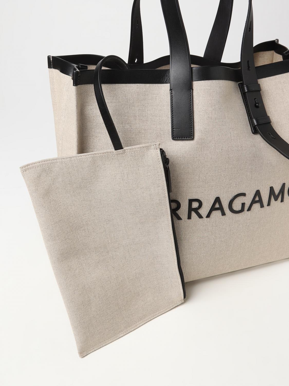 Ferragamo Bags Men Beige