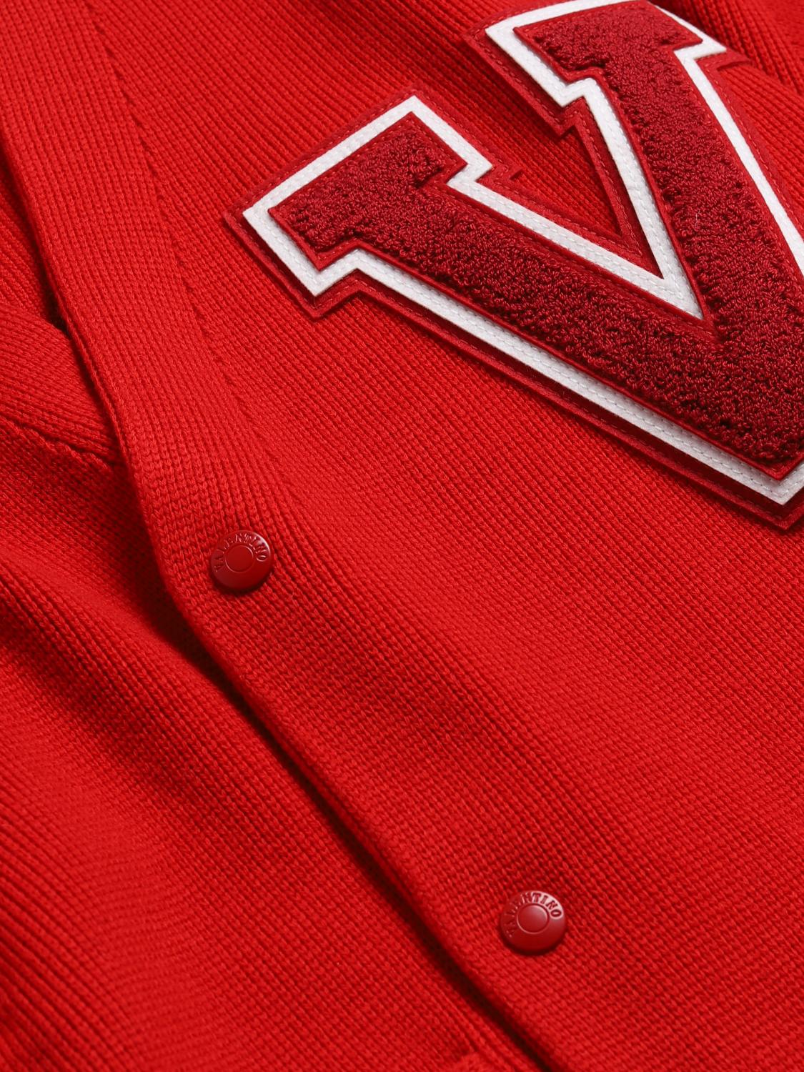 Valentino Cardigan Men Red