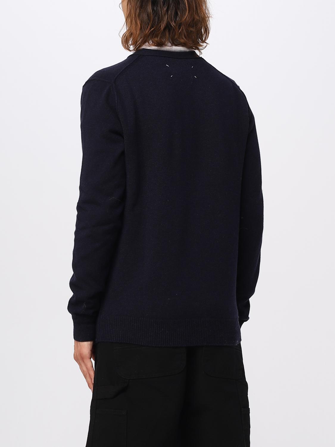 Maison Margiela Cardigan Men Blue