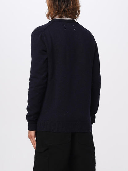 Maison Margiela Cardigan Men Blue