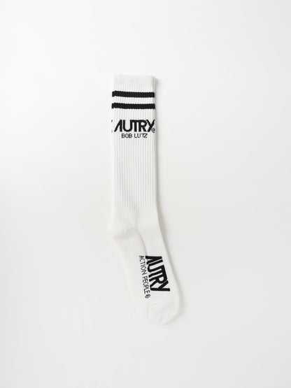 Autry Socks Men White