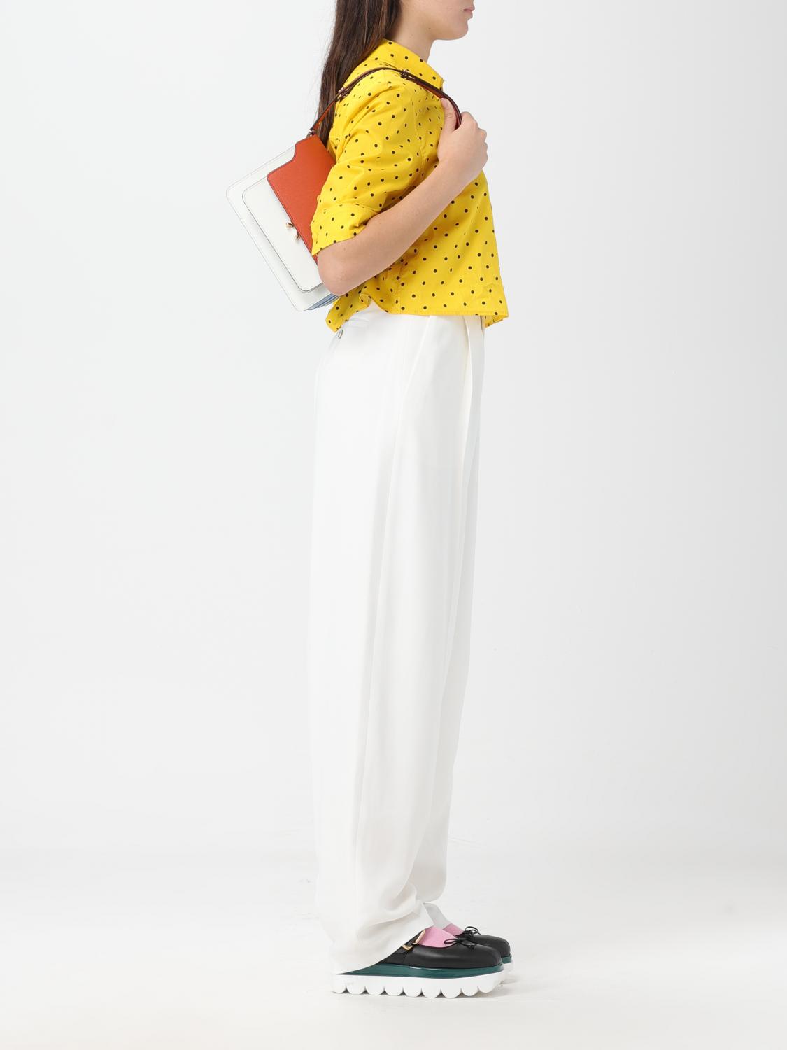 Marni Crossbody Bags Woman White