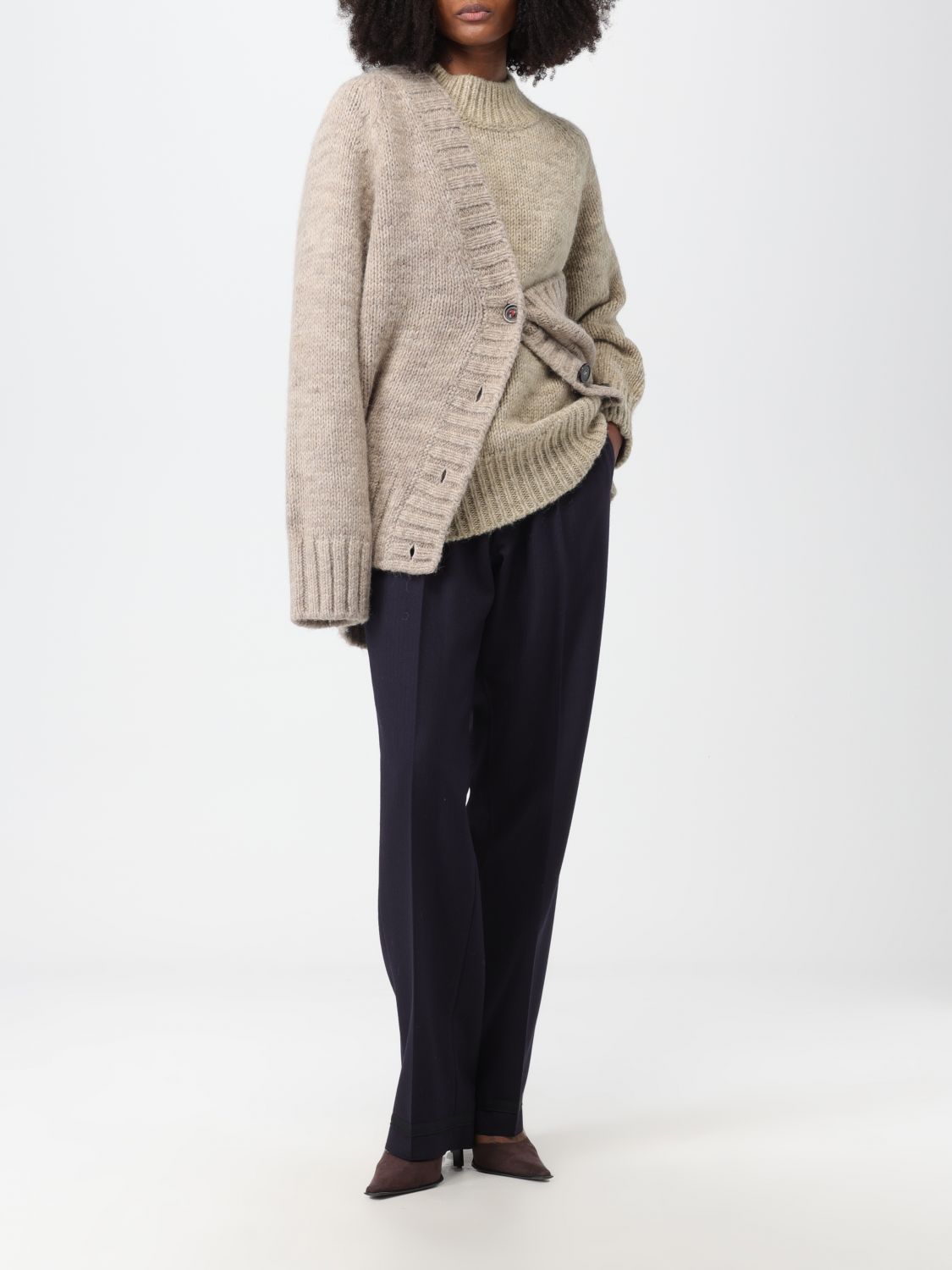 Maison Margiela Sweater Woman Beige