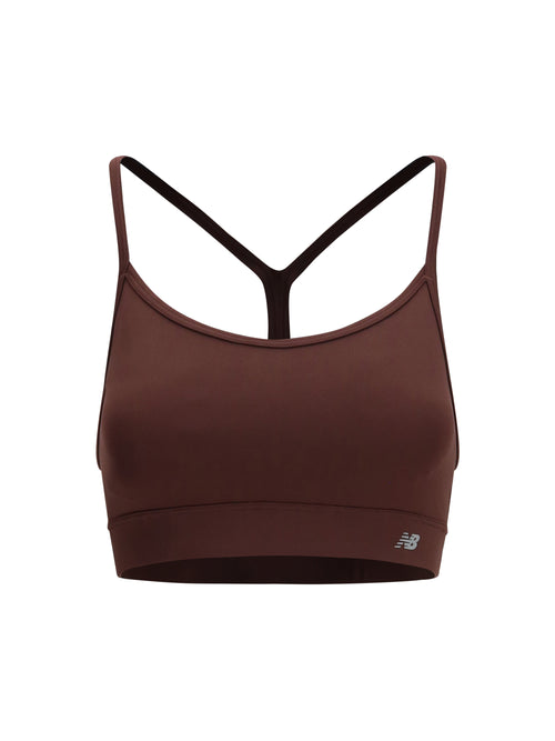 New Balance Essential Yoga Sports Bra - Cherry