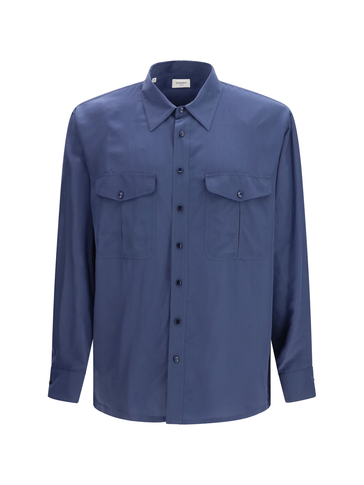 Saint Laurent Toile 4812 buttoned Shirt - Bluette