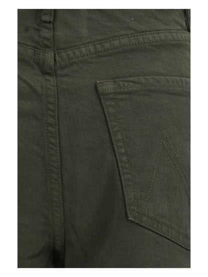 Mother The Half Pipe Flood Jeans - Forest Night
