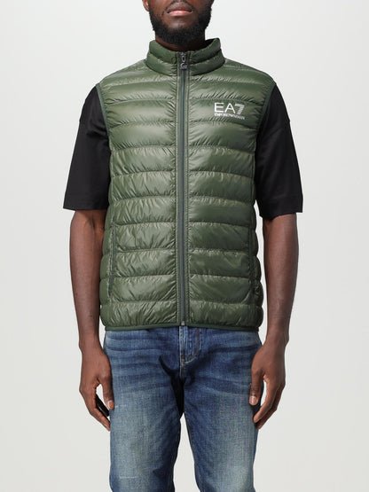 Ea7 Suit Vest Men Green