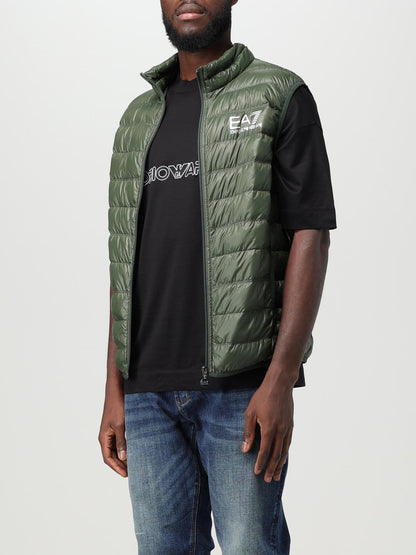 Ea7 Suit Vest Men Green