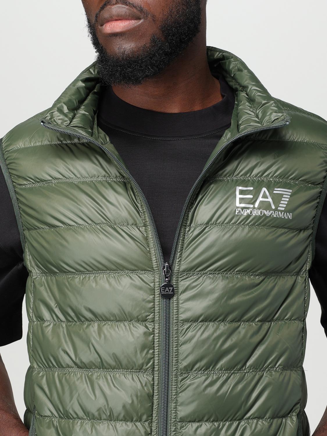 Ea7 Suit Vest Men Green