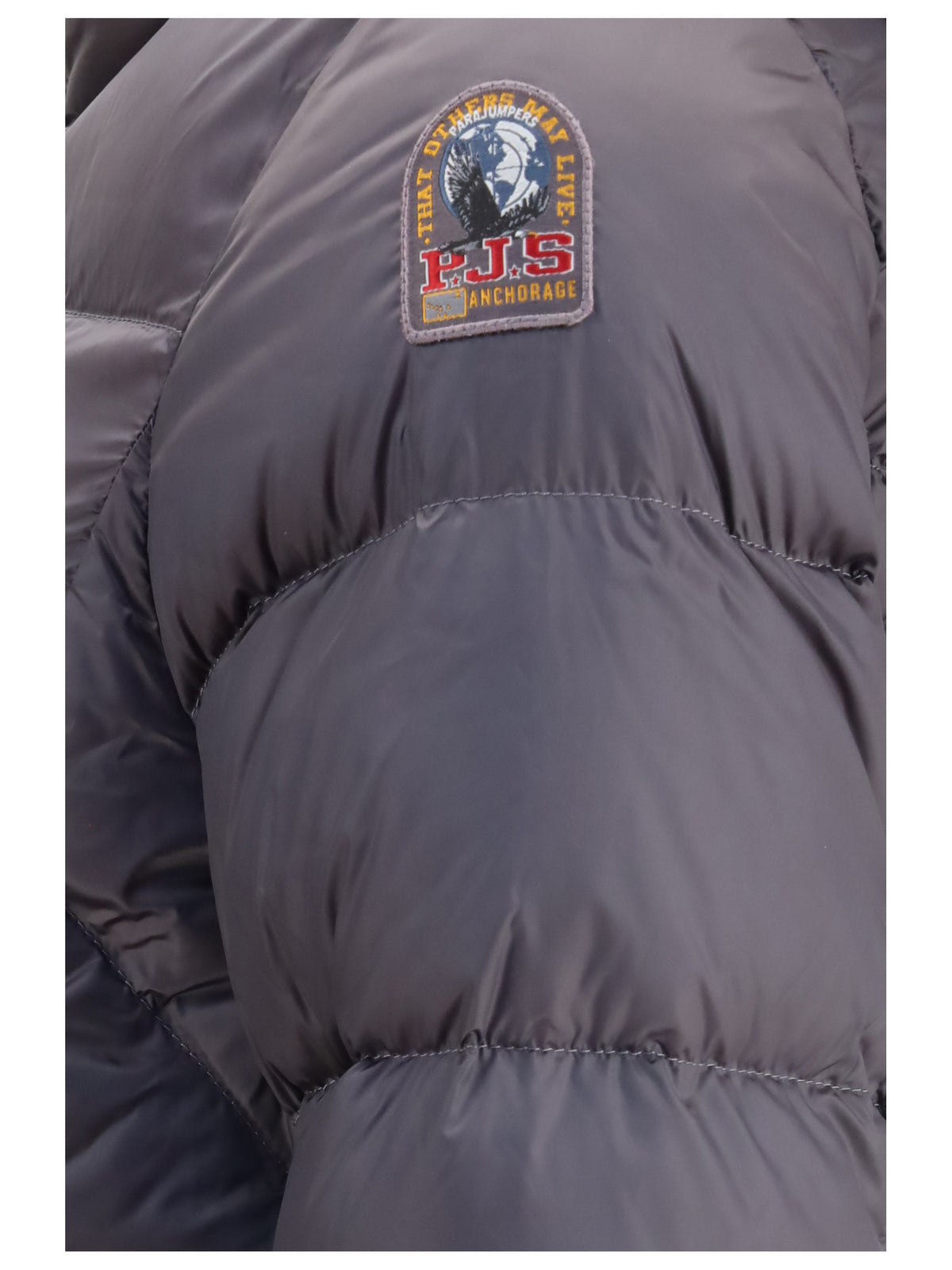 Parajumpers Puffer Jacket Marion in quilted nylon - Graphite Orchid