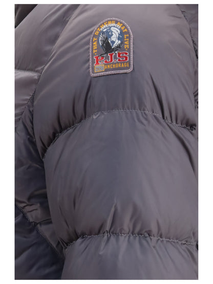 Parajumpers Puffer Jacket Marion in quilted nylon - Graphite Orchid