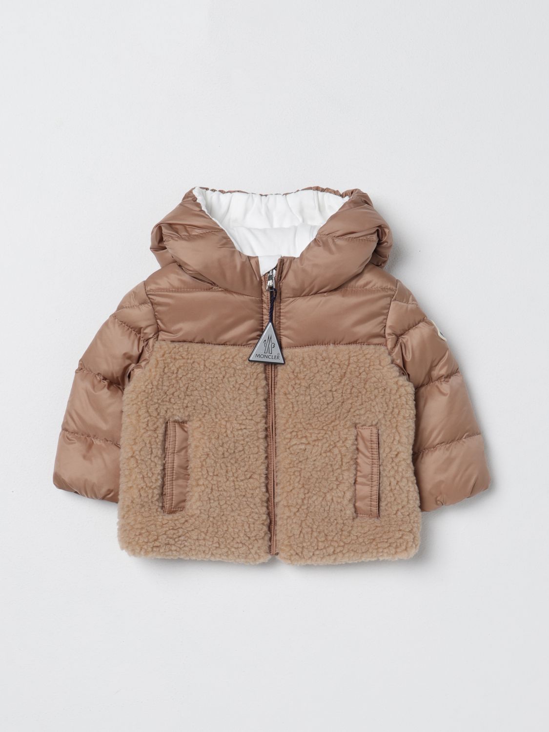 Moncler Jacket Kids Brown