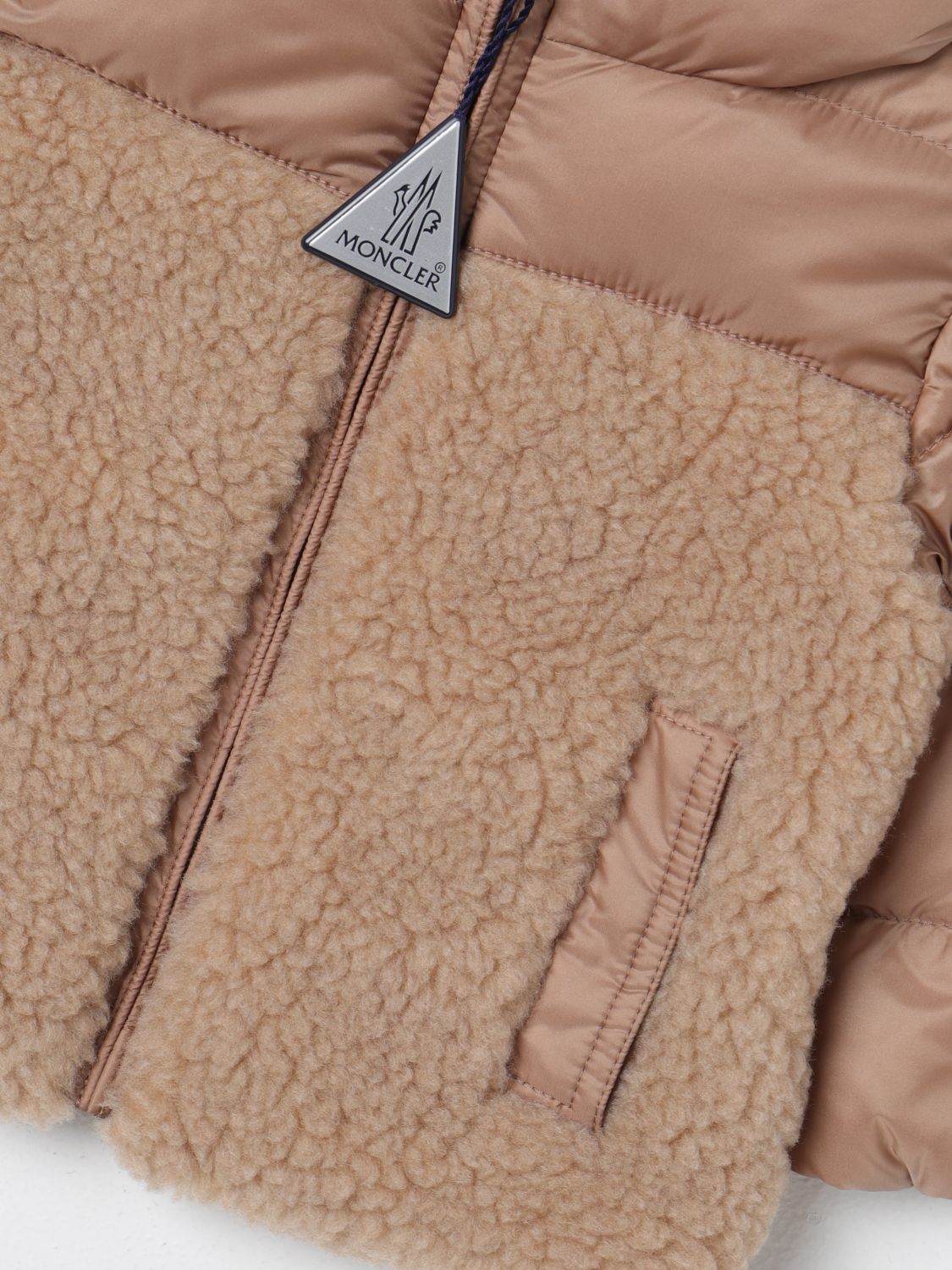 Moncler Jacket Kids Brown