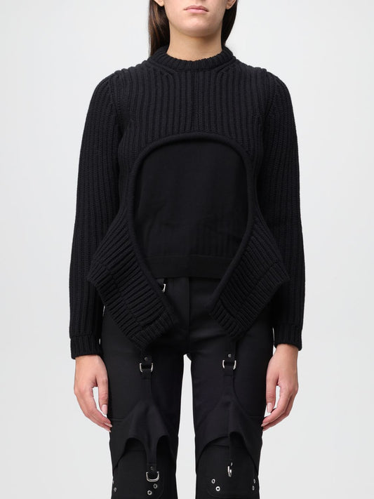 Off White Sweater Woman Black