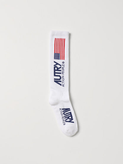 Autry Socks Men White