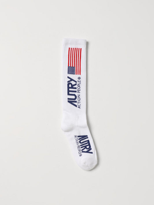 Autry Socks Men White