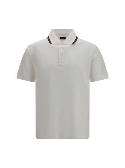 GUCCI Cotton piqué jersey Polo Shirt