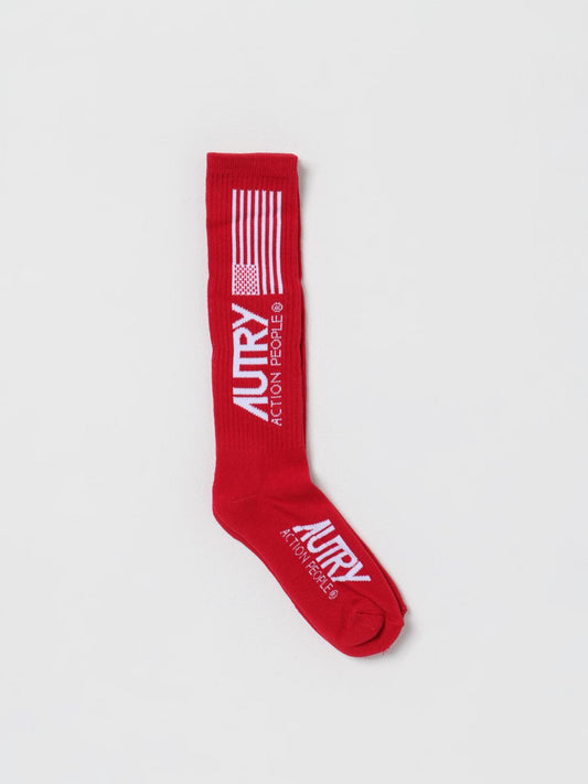Autry Socks Men Red