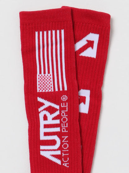 Autry Socks Men Red
