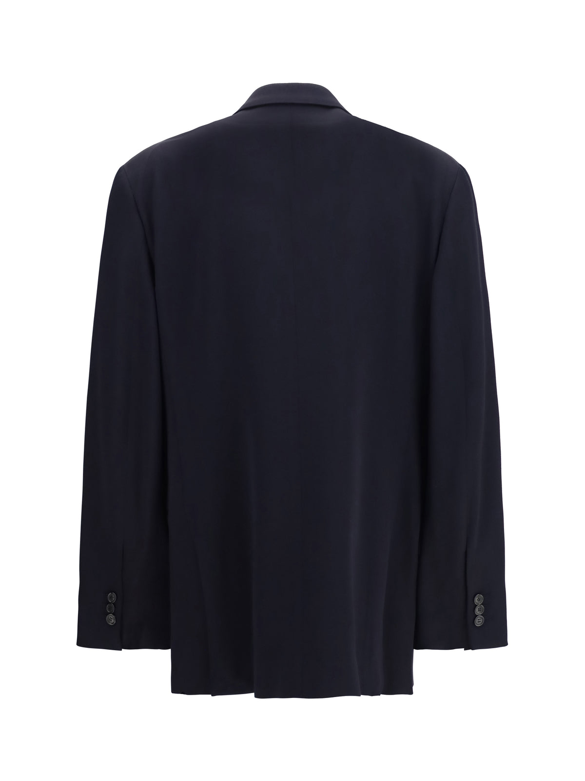 Loewe Wool blend double-breasted Jacket - Dark Navy Blue