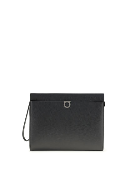 FERRAGAMO Gancini Pouch