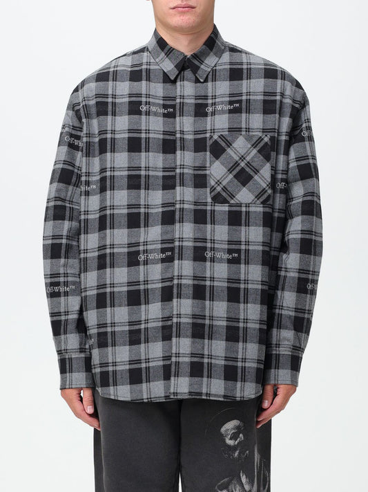 Off White Shirt Men Black