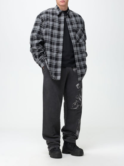 Off White Shirt Men Black