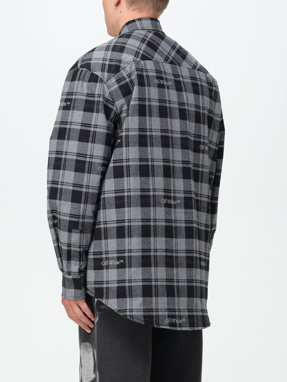 Off White Shirt Men Black