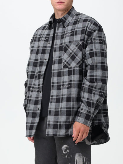Off White Shirt Men Black