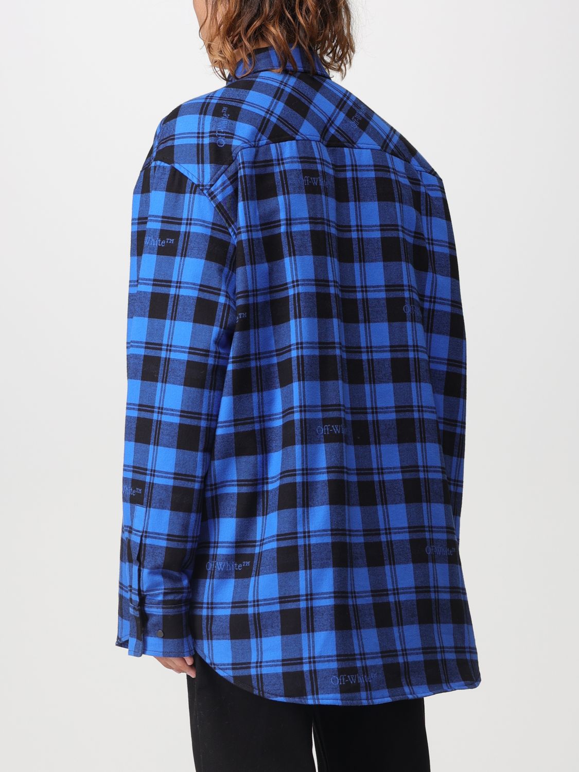 Off White Shirt Men Black