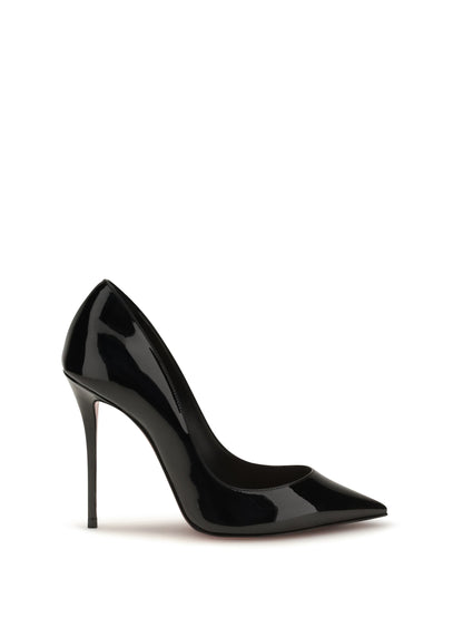 Christian Louboutin La Pigalle patent leather Pumps - Black/Lin Black