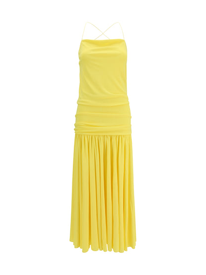 JACQUEMUS Pleated midi Dress